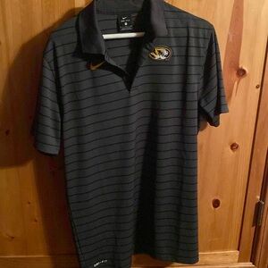 MIZZOU NIKE DRI FIT POLO